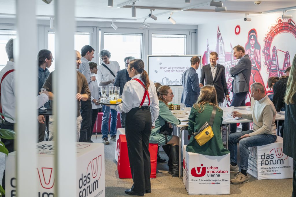 Networking und inhaltlicher Austausch in der UIV Urban Innovation Vienna