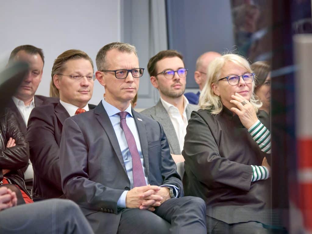 Magistratsdirektor Griebler im Publikum